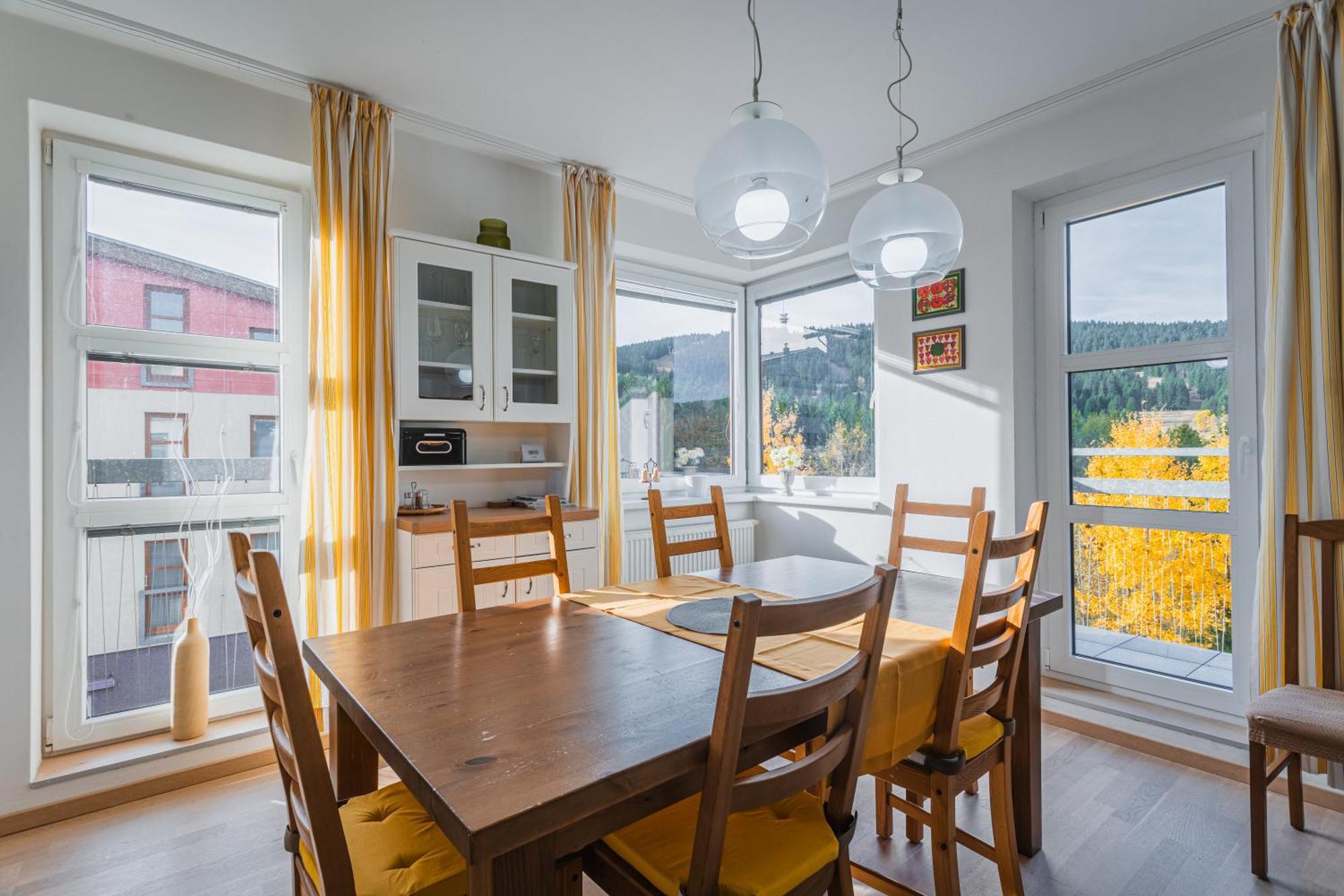 K2 Aparthotel Klinovec Views - Mezonet Apt Loučná pod Klínovcem Bagian luar foto